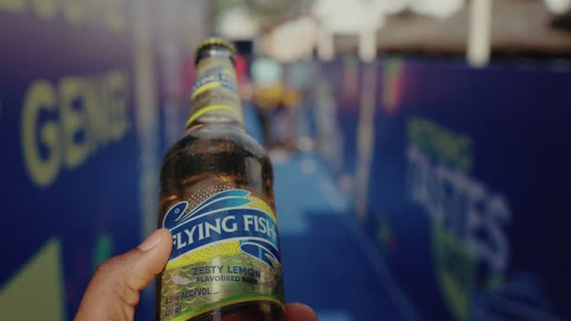 Pool party for Flying Fish