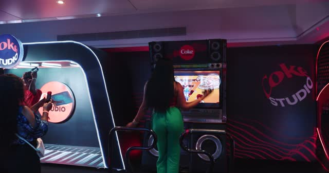 Kizz Daniel at Flytime for Coca-Cola