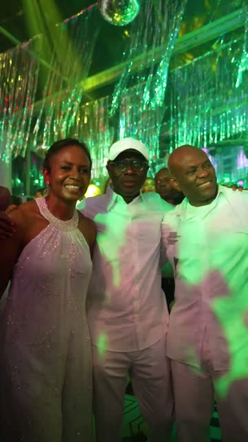 All white party for TOE
