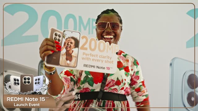 Redmi Note 15 red carpet for Xiaomi