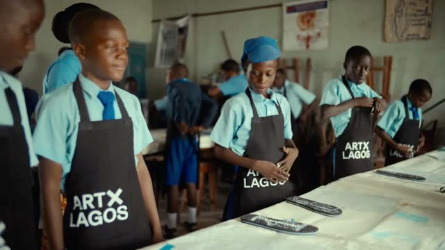 School project for Art X Lagos